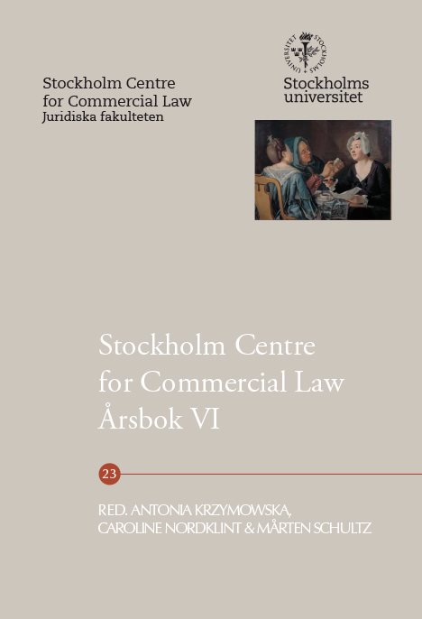 Stockholm Centre for Commercial Law årsbok 6