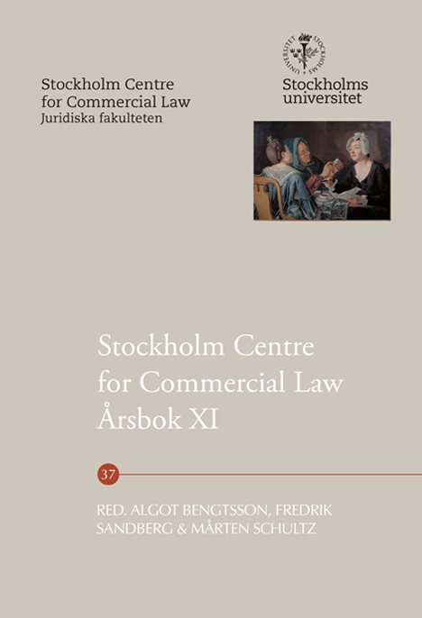 Stockholm Centre for Commercial Law Årsbok XI