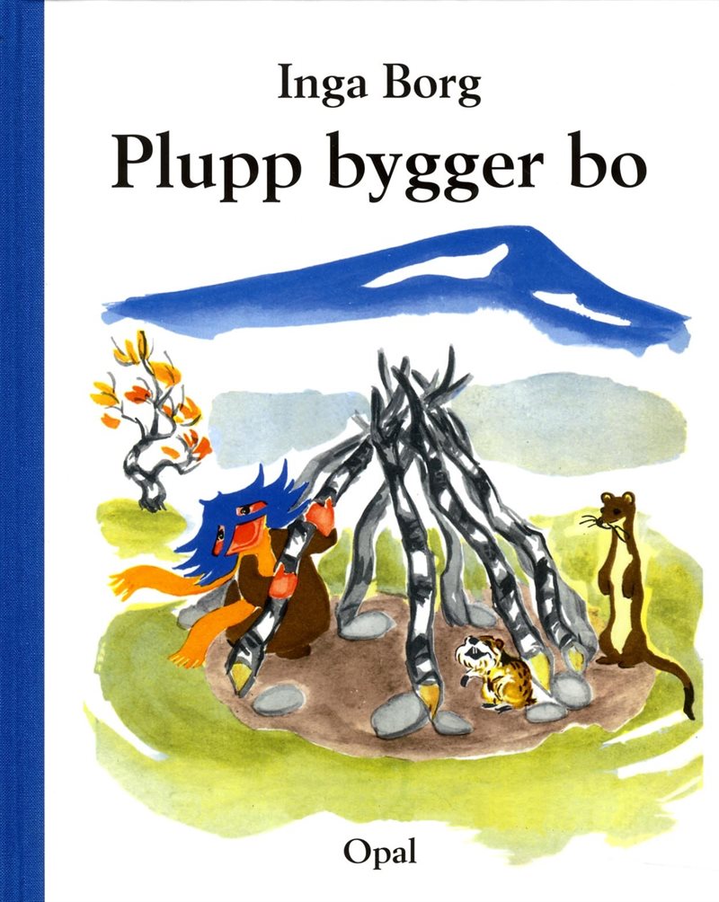 Plupp bygger bo