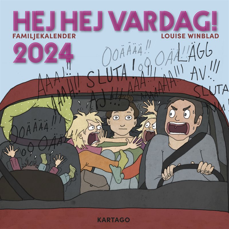 Hej hej vardag! Familjekalender 2024