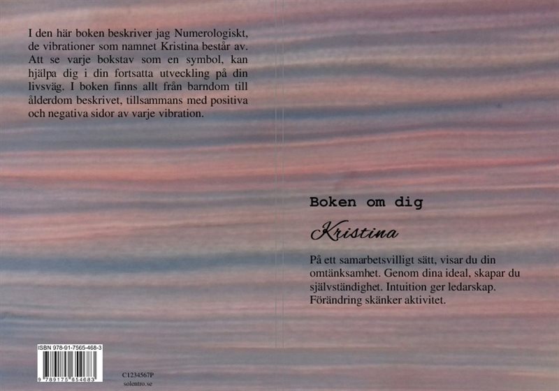 Boken om dig Kristina