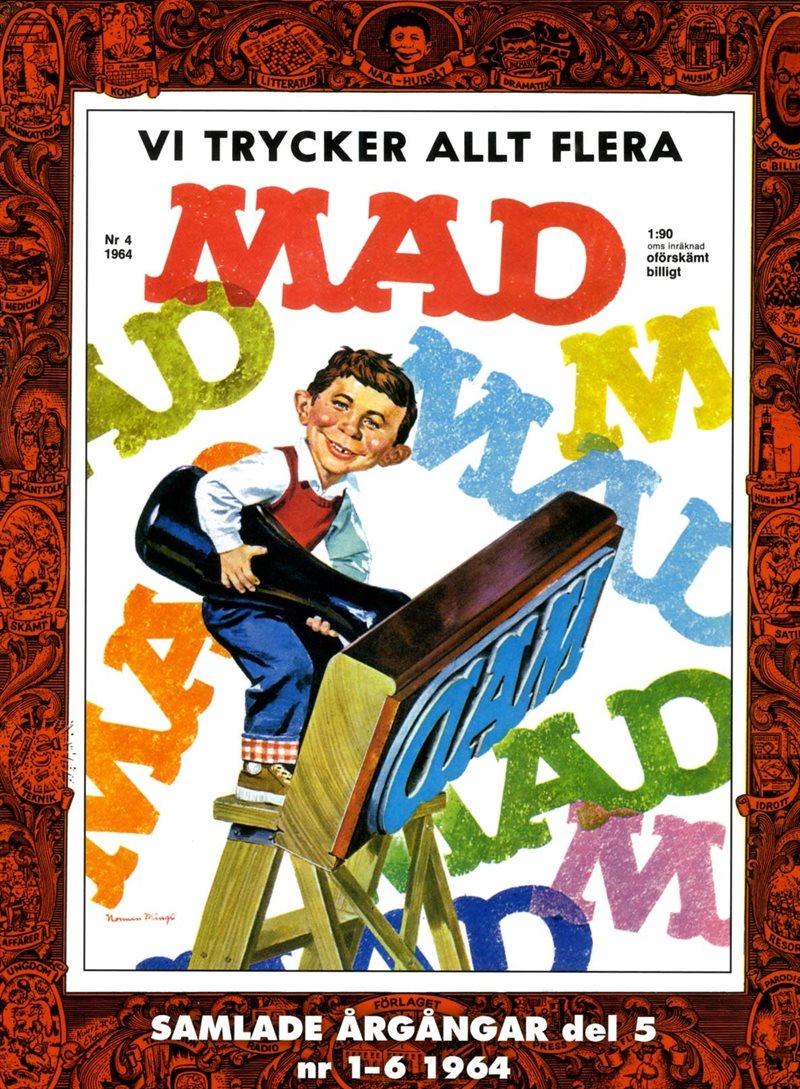 MAD - samlade årgångar. Del 5, Nr 1-6 1964