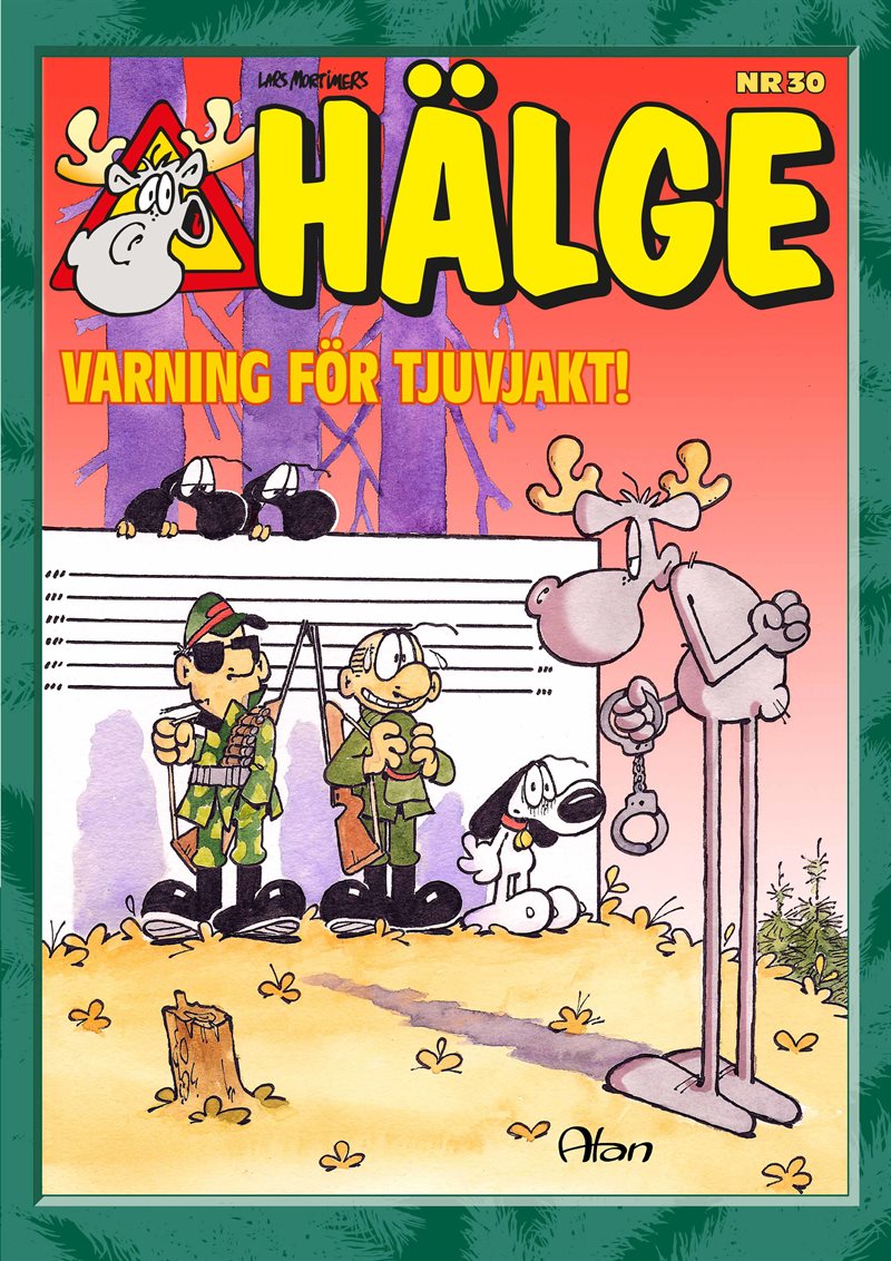 Hälge. Varning för tjuvjakt