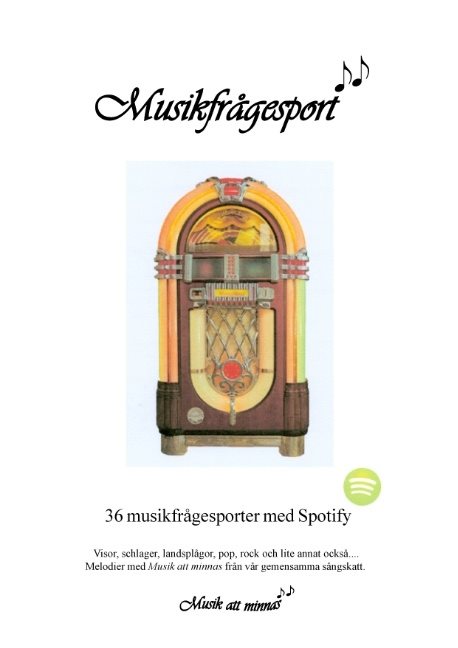 Musikfrågesport : 36 musikfrågesporter med Spotify