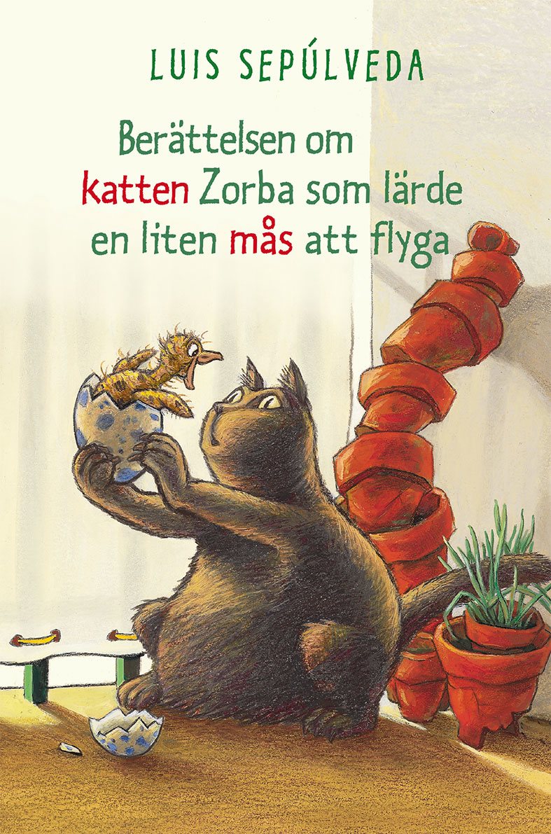 Berättelsen om katten Zorba som lärde en liten mås att flyga