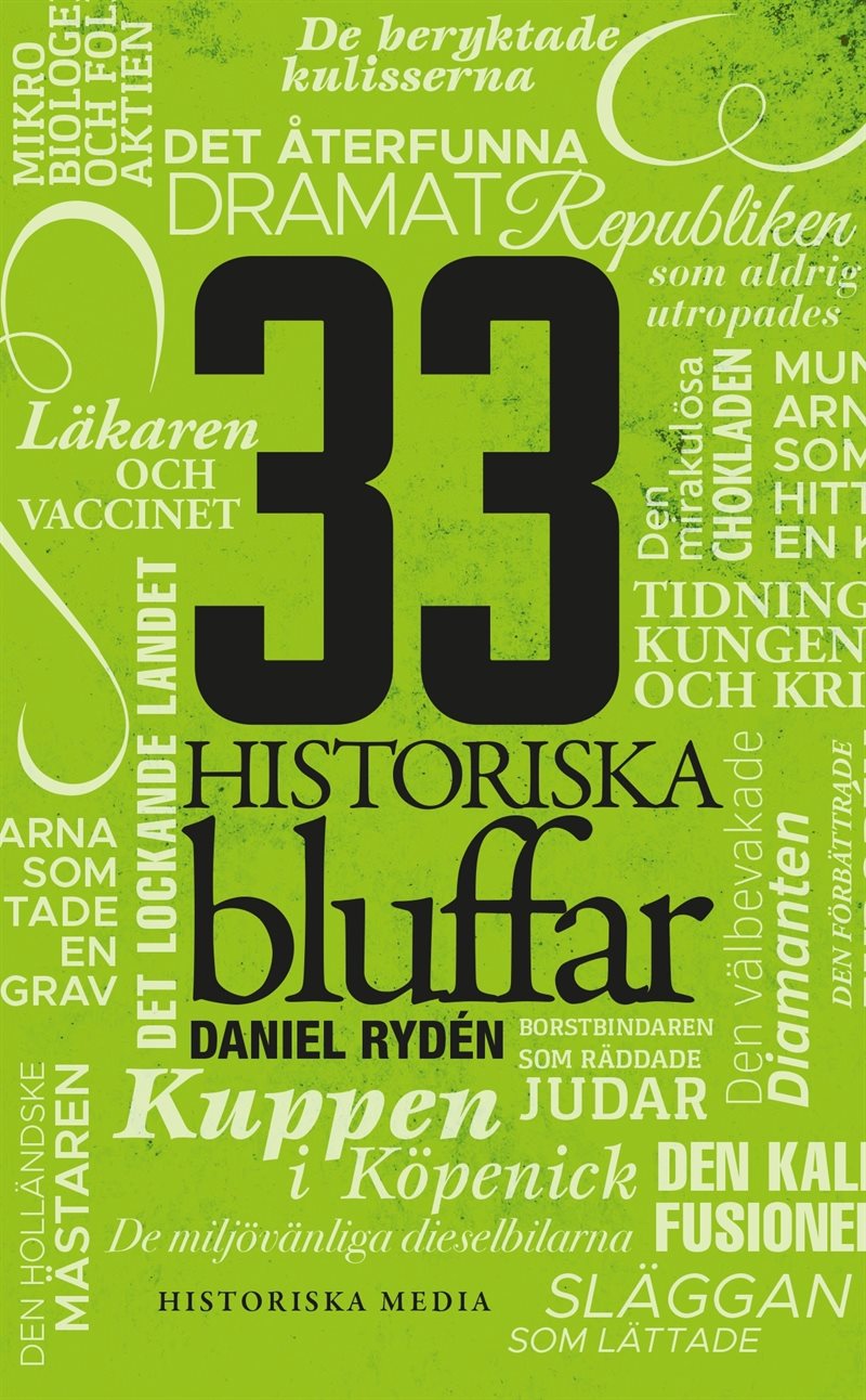 33 historiska bluffar