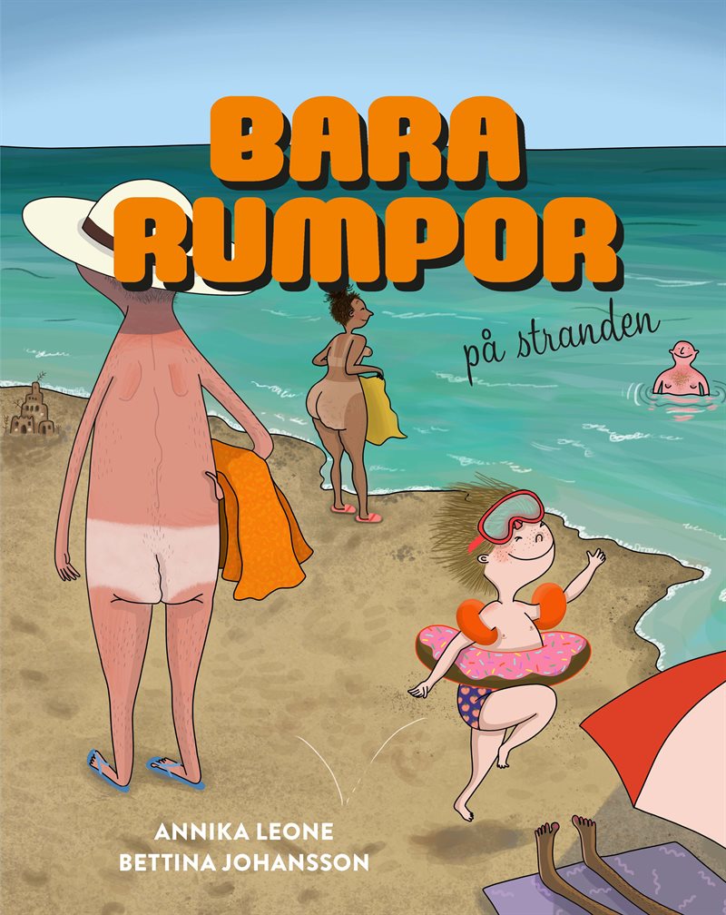 Bara rumpor på stranden