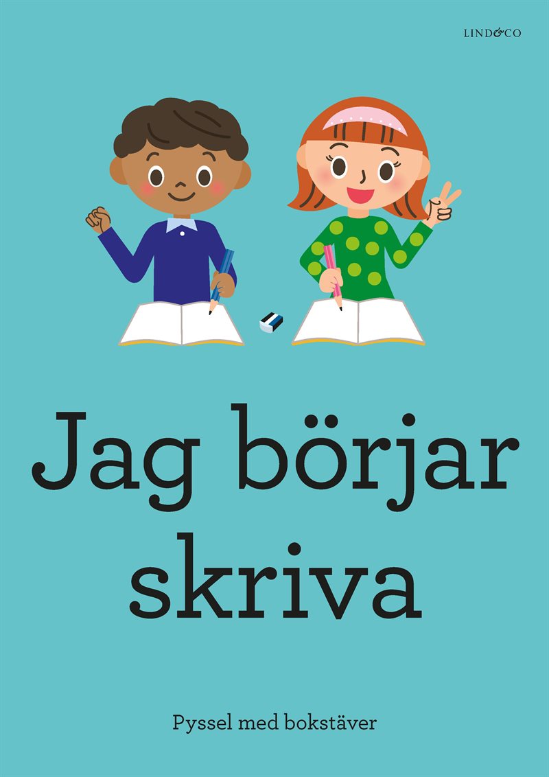 Jag börjar skriva : pyssel med bokstäver