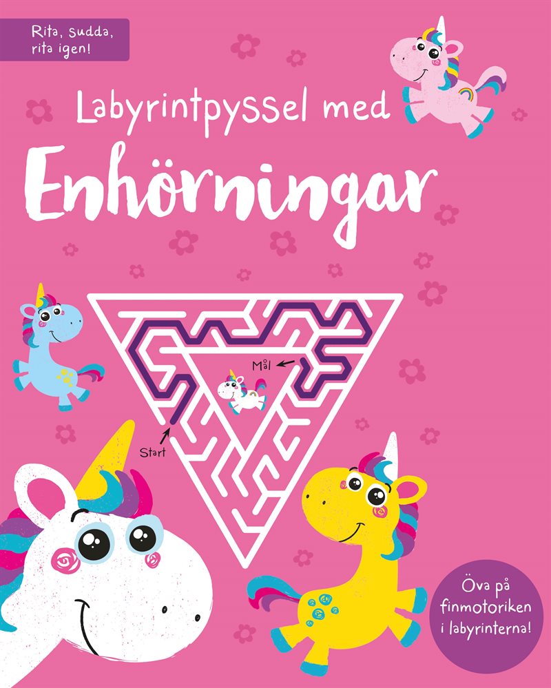 Labyrintpyssel med enhörningar