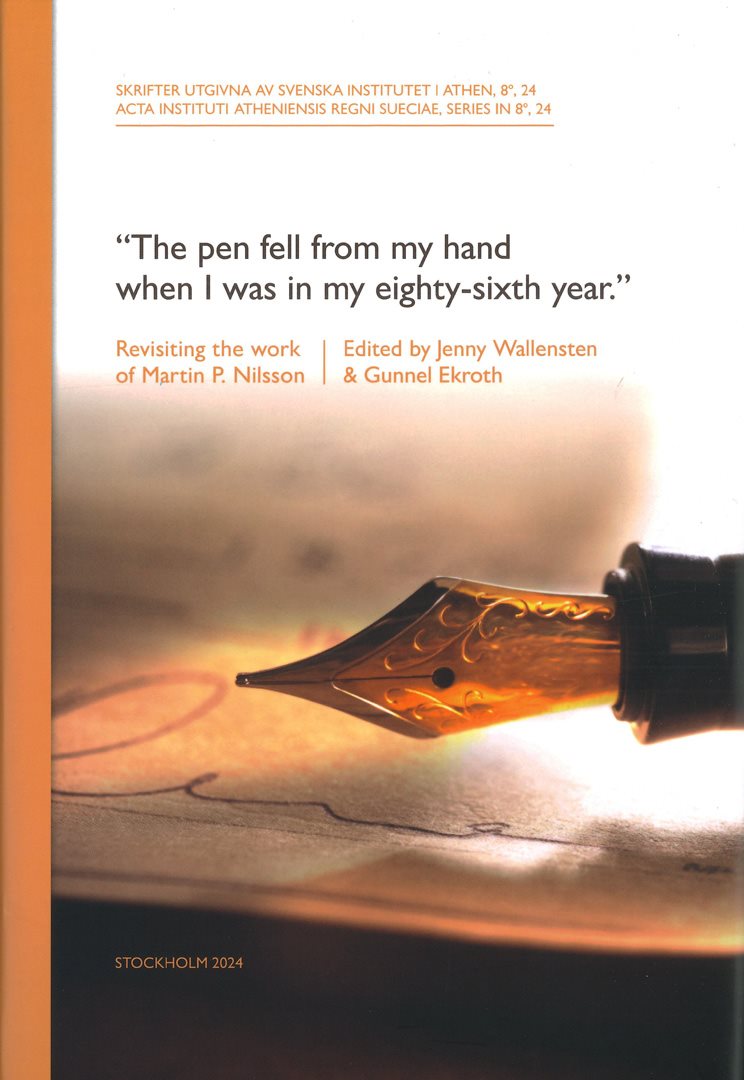 "The pen fell from my hand when I was in my eighty-sixth year"