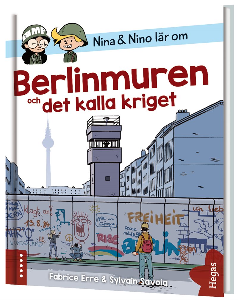 Nina och Nino lär om Berlinmuren och det kalla kriget