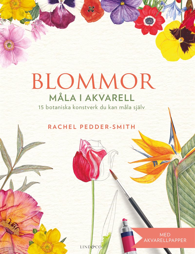 Blommor : måla i akvarell