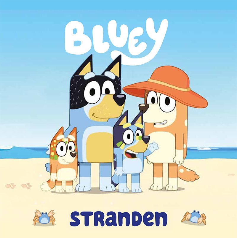 Bluey. Stranden