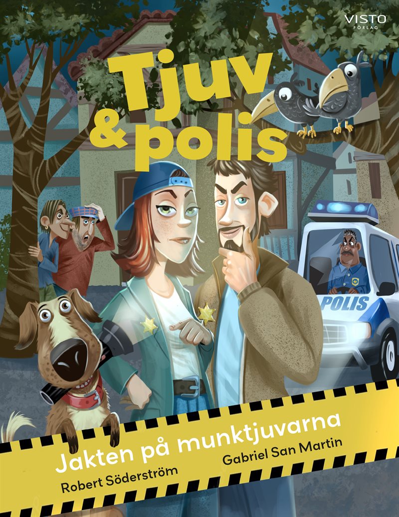 Tjuv och polis : jakten på munktjuvarna