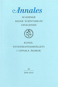 Kungl. Vetenskapssamhällets i Uppsala årsbok 38/2009-2010