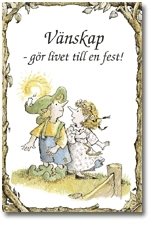 Vänskap gör livet till en fest