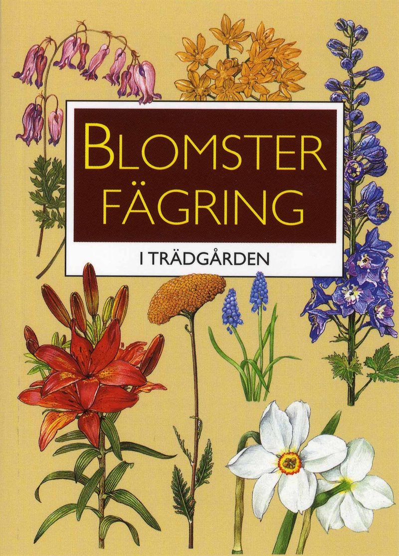 Blomsterfägring i trädgården