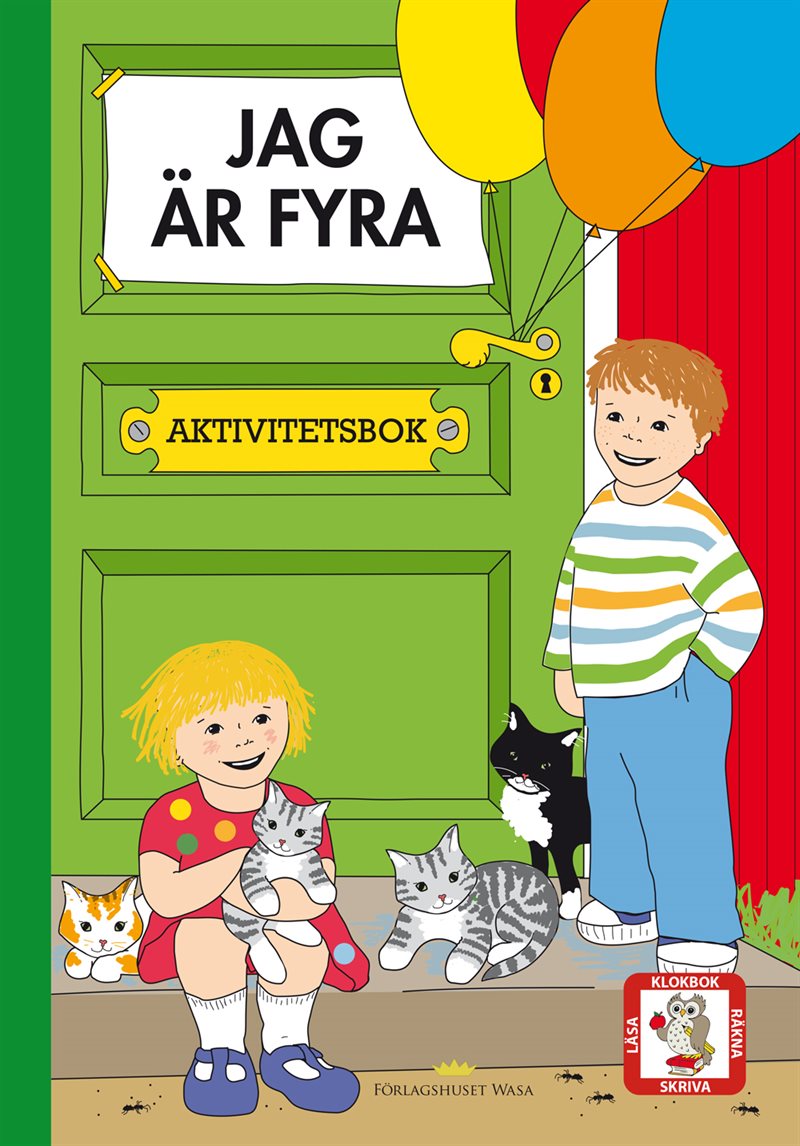 Jag är fyra : aktivitetsbok (Set om 5 st)