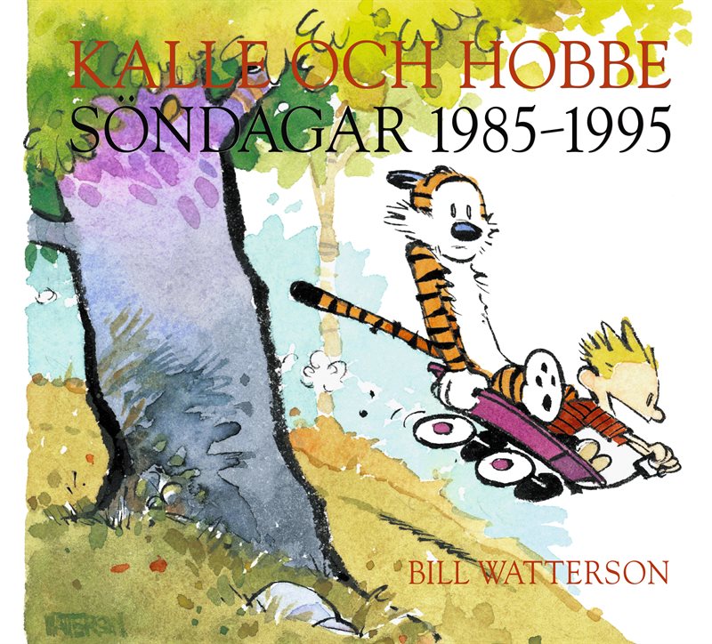 Kalle och Hobbe. Söndagar 1985–1995