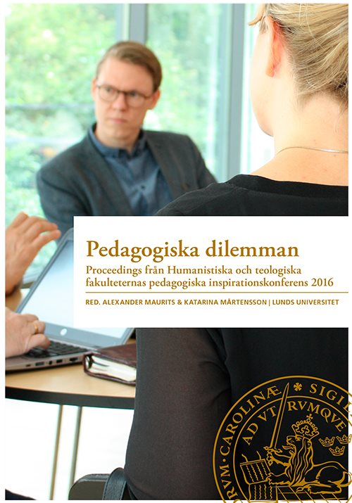 Högskolepedagogik i humanistisk och teologisk utbildning