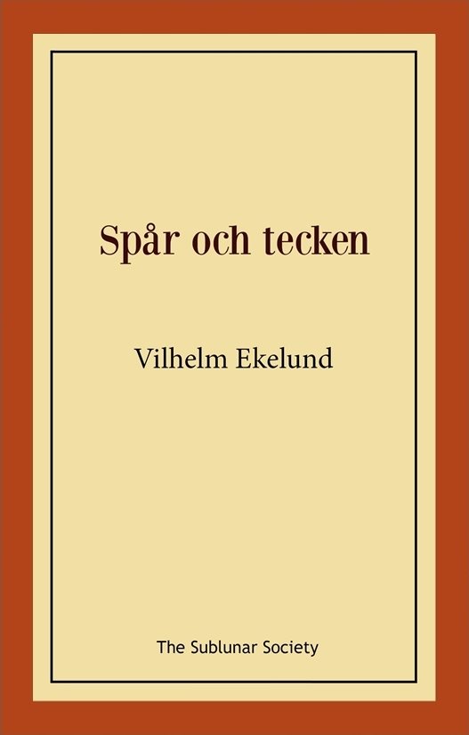 Spår och tecken