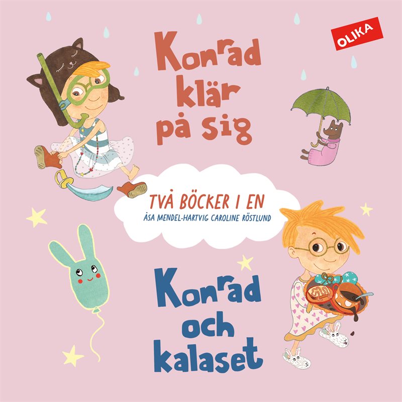 Konrad klär på sig & Konrad och kalaset - två titlar i en!