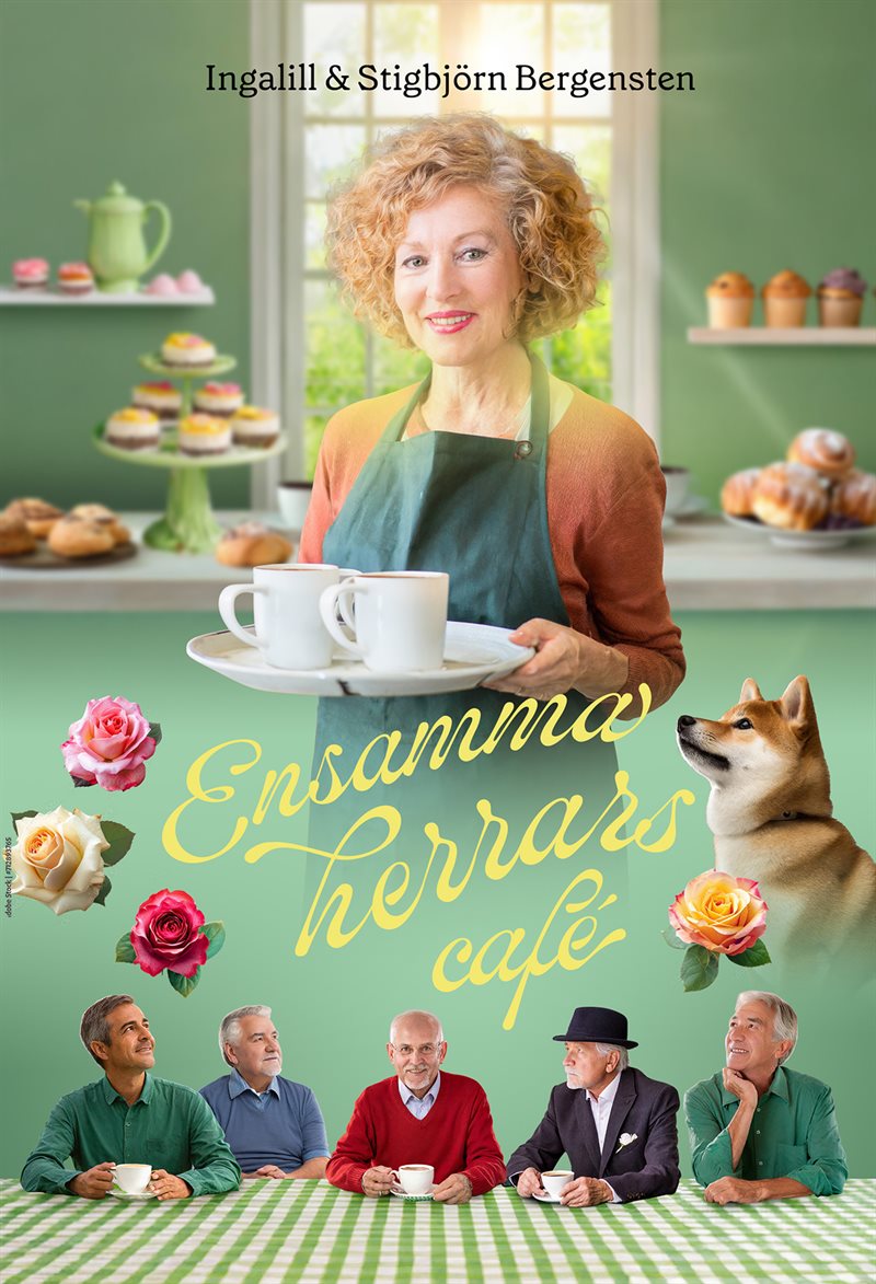 Ensamma herrars café