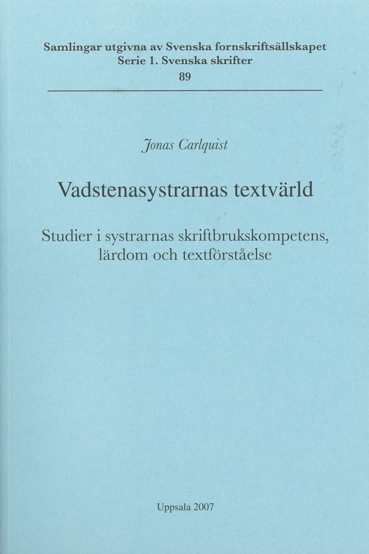 Vadstenasystrarnas textvärld