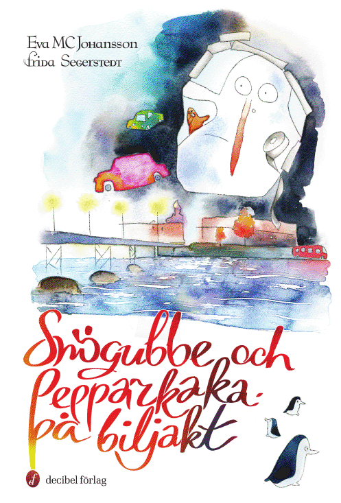 Snögubbe och Pepparkaka på biljakt