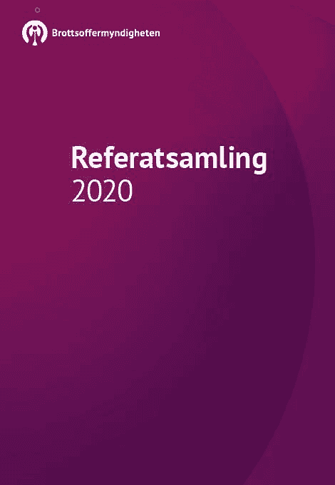 Brottsoffermyndighetens referatsamling 2020