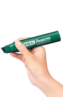 Märkpenna perm. PENTEL N50XL sned grön