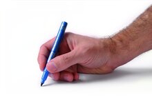 Märkpenna perm. PENTEL N50S rund blå