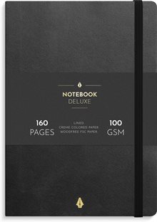 Notebook Deluxe A5 black