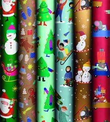 STEWO Presentpapper 2 m Jul barn