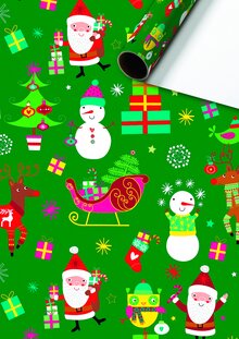 STEWO Presentpapper 2 m Jul barn