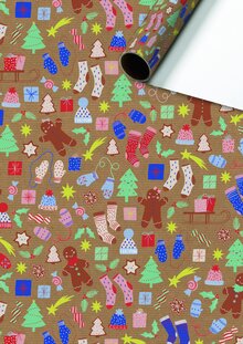 STEWO Presentpapper 2 m Jul barn