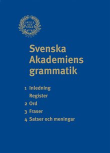 Svenska Akademiens grammatik