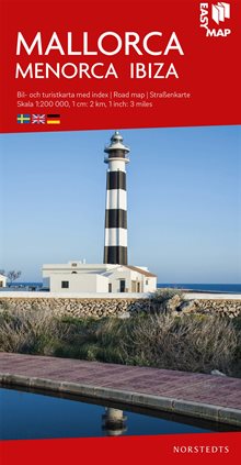 Mallorca Menorca Ibiza EasyMap : Skala 1:200.000