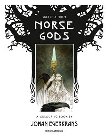 Sketches from Norse Gods - A Colouring Book