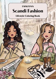 Scandi Fashion: : Lifestyle Coloring Book