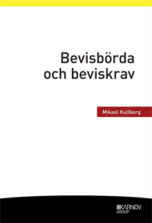 Bevisbörda och beviskrav